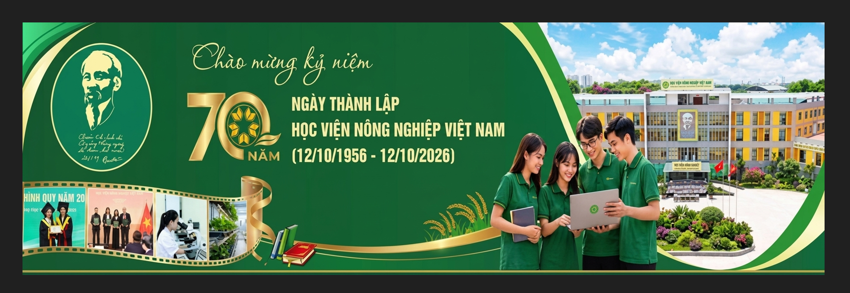 Hành trình 70 năm Học viện Nông nghiệp Việt Nam đồng hành với thủ đô và đất nước